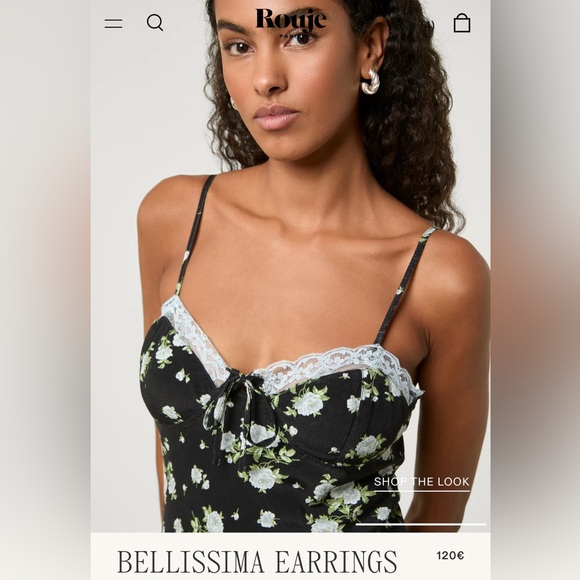 💋 Rouje Bellisima Earrings - Picture 3 of 3